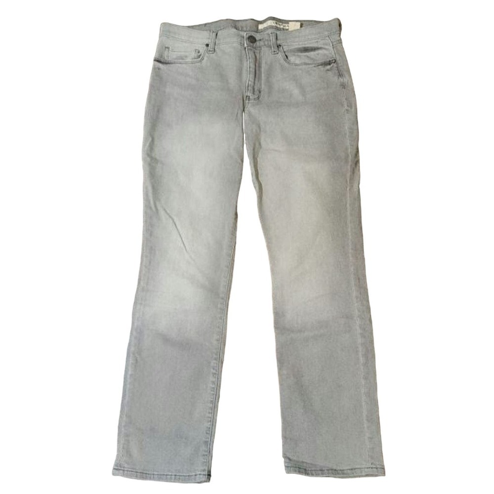 DKNY Jeans Straight Leg Gray Denim Denim